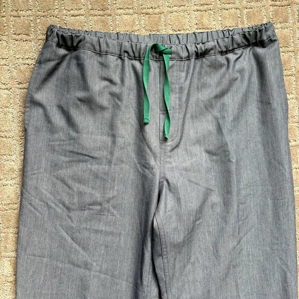 FIGS Technical Collection Mens Large Pisco Basic Scrub Pant Graphite Gray FM4500